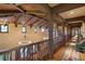 Long hallway with high ceilings, chandelier, and hardwood floors at 33642 Blanton Rd, Dade City, FL 33523