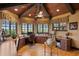 Spacious home office with built-in cabinetry and large windows at 33642 Blanton Rd, Dade City, FL 33523