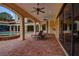 Spacious patio with lounge chairs and pool access at 109 Wateredge Ct, Safety Harbor, FL 34695