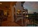 Multi-level patio with pool and sunset view at 109 Wateredge Ct, Safety Harbor, FL 34695