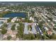 Complex location shown from above near a lake at 11485 Oakhurst Rd # 221, Largo, FL 33774