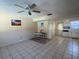 Open dining area with tile floor, featuring a small table and chairs at 300 6Th N St # 8, Safety Harbor, FL 34695