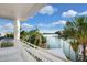Balcony offering stunning water and city views at 42 Midway Is, Clearwater, FL 33767