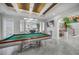 Game room featuring a pool table and ample space at 42 Midway Is, Clearwater, FL 33767