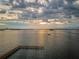 Water view during sunset at 634 Edgewater Dr # 644, Dunedin, FL 34698