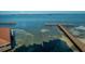 Beautiful water view including fishing pier at 634 Edgewater Dr # 644, Dunedin, FL 34698