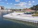 Community waterfront space with gazebo and fire pit at 4900 Brittany S Dr # 1303, St Petersburg, FL 33715