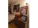 Bedroom with record player and Elvis Presley art at 6015 19Th N St # 308, St Petersburg, FL 33714
