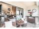 Relaxing balcony overlooking the water with seating area at 8210 Aquila St # 223, Port Richey, FL 34668