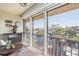 Spacious balcony with water views, perfect for relaxing at 8210 Aquila St # 223, Port Richey, FL 34668