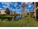 Waterfront community with lush landscaping and upscale homes at 1500 Ember Ln, Tarpon Springs, FL 34689