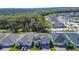 Aerial view of houses in a community at 12821 Bergstrom Bay Dr, Riverview, FL 33579
