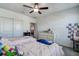 Bedroom with two twin beds and plenty of closet space at 12821 Bergstrom Bay Dr, Riverview, FL 33579