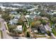 Aerial view of a lot in a residential neighborhood, with mature trees and surrounding homes at 1002 W Charter St, Tampa, FL 33602