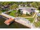 House with backyard, dock, and canal access; perfect for boaters at 5269 Dover Ne St, St Petersburg, FL 33703