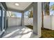 Covered patio with concrete flooring and a fenced backyard at 5334 37Th N St, St Petersburg, FL 33714