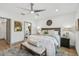 Large bedroom with king-size bed and neutral decor at 5334 37Th N St, St Petersburg, FL 33714