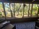 Relaxing screened porch overlooking a wooded area at 103 Cypress Pond Rd # 103, Palm Harbor, FL 34683