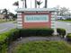 Bardmoor community entrance sign with landscaping at 8304 Bardmoor Blvd # 17 104, Seminole, FL 33777