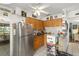 Cozy kitchen with wood cabinets and granite countertops at 247 93Rd N Ave, St Petersburg, FL 33702