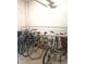 Community bike and shopping cart storage room at 1806 Mariner Dr # 214, Tarpon Springs, FL 34689