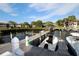 Private dock access perfect for boating and enjoying waterfront living at 1806 Mariner Dr # 214, Tarpon Springs, FL 34689