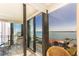 Balcony with amazing water views at 1380 Gulf Blvd # 1008, Clearwater Beach, FL 33767