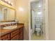 Full bathroom with shower and toilet at 1380 Gulf Blvd # 1008, Clearwater Beach, FL 33767