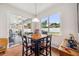 Cozy breakfast nook with a view of the backyard at 3822 Salida Delsol Dr, Sun City Center, FL 33573