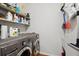 Convenient laundry room with washer and dryer at 3822 Salida Delsol Dr, Sun City Center, FL 33573