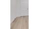 Light hardwood floors and crisp white walls in the hallway at 7414 Van Dyke Rd, Odessa, FL 33556