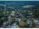 High-angle view of home situated in a tree-lined neighborhood at 335 Tucker St, Safety Harbor, FL 34695