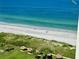 Beach, ocean, and shoreline from above at 1460 Gulf Blvd # 1212, Clearwater Beach, FL 33767