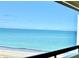 Stunning ocean view from balcony, featuring beach and boat at 1460 Gulf Blvd # 1212, Clearwater Beach, FL 33767