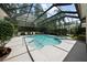 Enjoy this refreshing pool and spa, screened for your comfort at 4995 Quill Ct, Palm Harbor, FL 34685