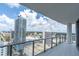 Spacious balcony offering stunning city views at 100 1St N Ave # 2205, St Petersburg, FL 33701