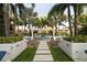 Relaxing outdoor courtyard with seating and a pergola at 100 1St N Ave # 2205, St Petersburg, FL 33701