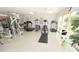 Well-equipped fitness center with various exercise machines and natural light at 7979 Sailboat Key S Blvd # 506, South Pasadena, FL 33707