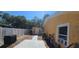 Backyard with shed, patio, and storage at 2312 22Nd Sw Ave, Largo, FL 33774