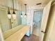 Bright bathroom with a shower/tub and updated toilet at 100 Pierce St # 703, Clearwater, FL 33756