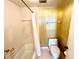 Clean bathroom with shower/tub combo at 100 Pierce St # 703, Clearwater, FL 33756