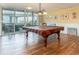 Relax and play in this well-lit game room with a pool table at 100 Pierce St # 703, Clearwater, FL 33756