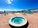 Community hot tub with water views at 100 Pierce St # 703, Clearwater, FL 33756