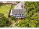 Two-story house with gray roof, landscaping, and brick walkway at 716 14Th Ne Ave, St Petersburg, FL 33701