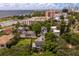 Aerial view showcasing home's location near water and city at 716 14Th Ne Ave, St Petersburg, FL 33701