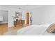 Bright bedroom with hardwood floors and built-in storage at 716 14Th Ne Ave, St Petersburg, FL 33701