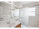 Bathroom with vanity and shower/tub combo at 861 88Th N Ave, St Petersburg, FL 33702