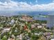 Property location shown with city skyline and bay in background at 635 Bay Ne St, St Petersburg, FL 33701