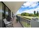 Private balcony with scenic golf course views at 5700 Escondida S Blvd # 306, St Petersburg, FL 33715
