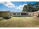 Large backyard with shed and screened patio at 5575 6Th N Ave, St Petersburg, FL 33710